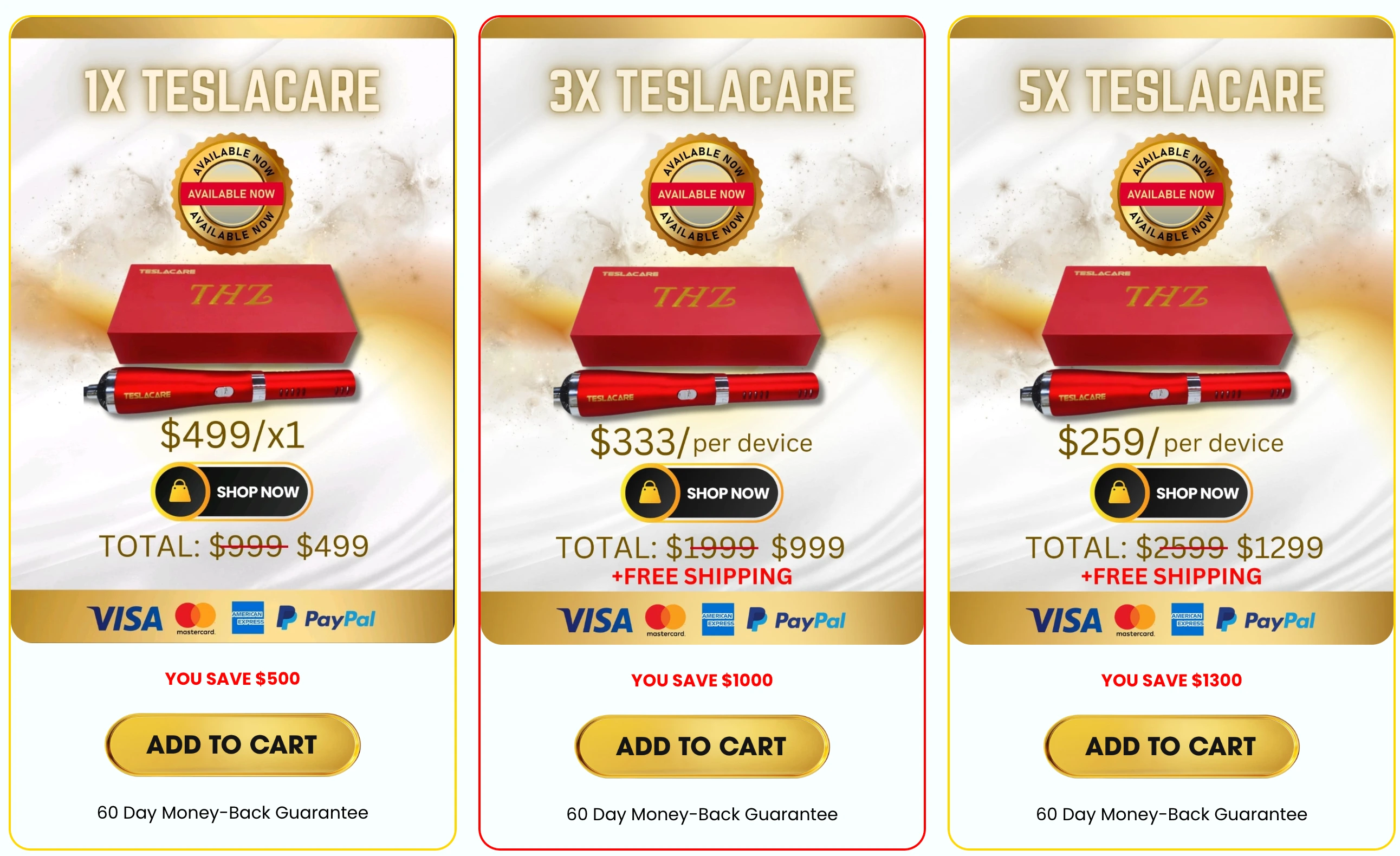 teslacare website